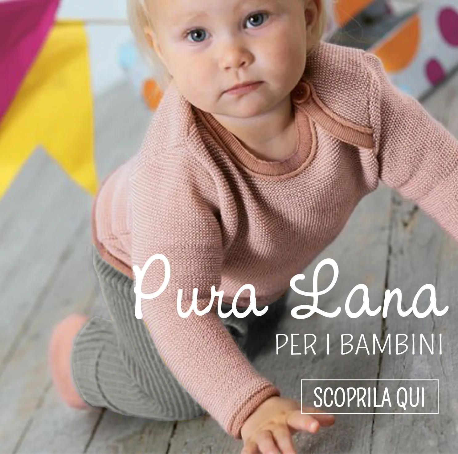 abbigliamento in lana per bambini